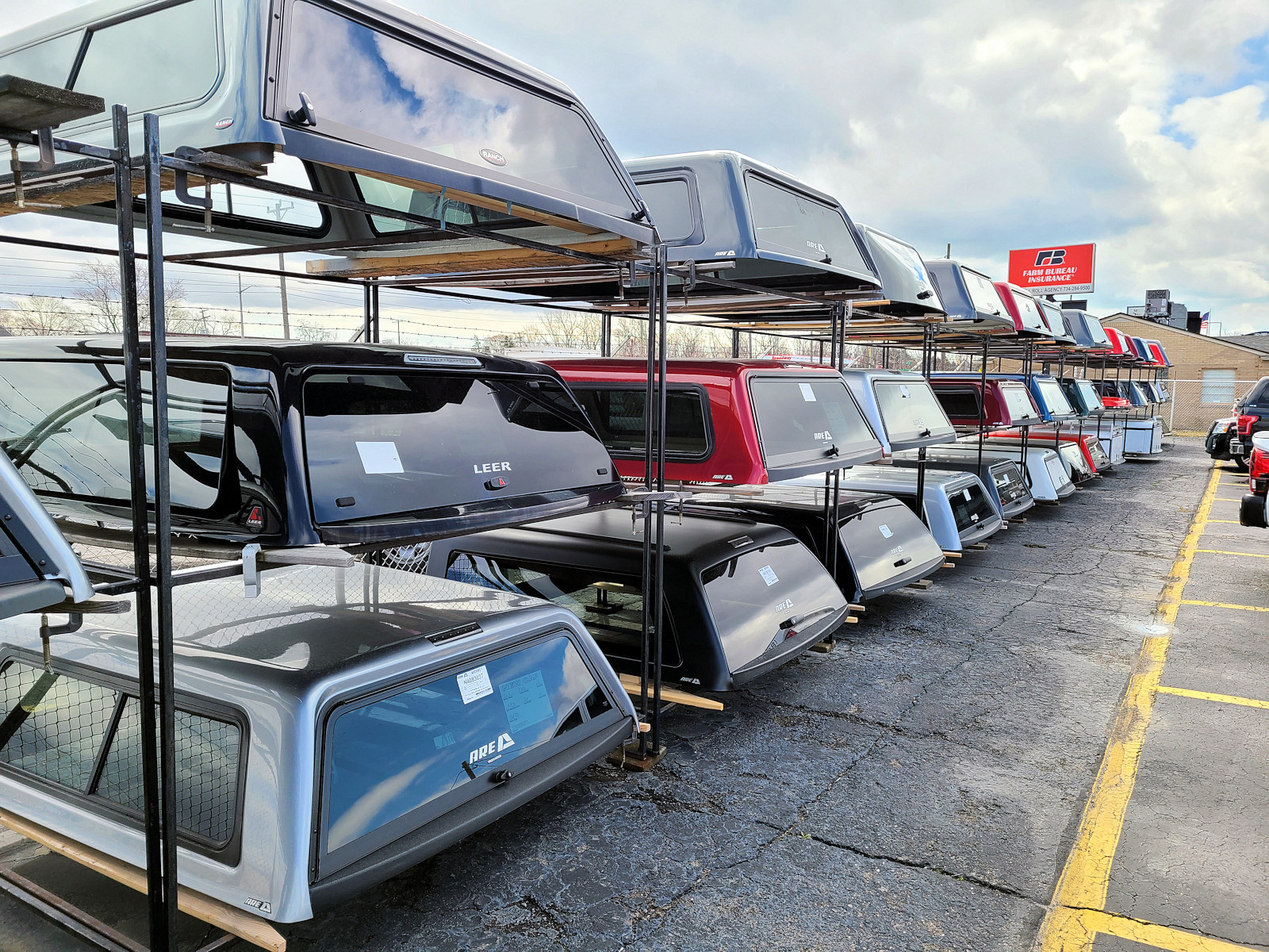 Quality topper brands including LEER and ARE
